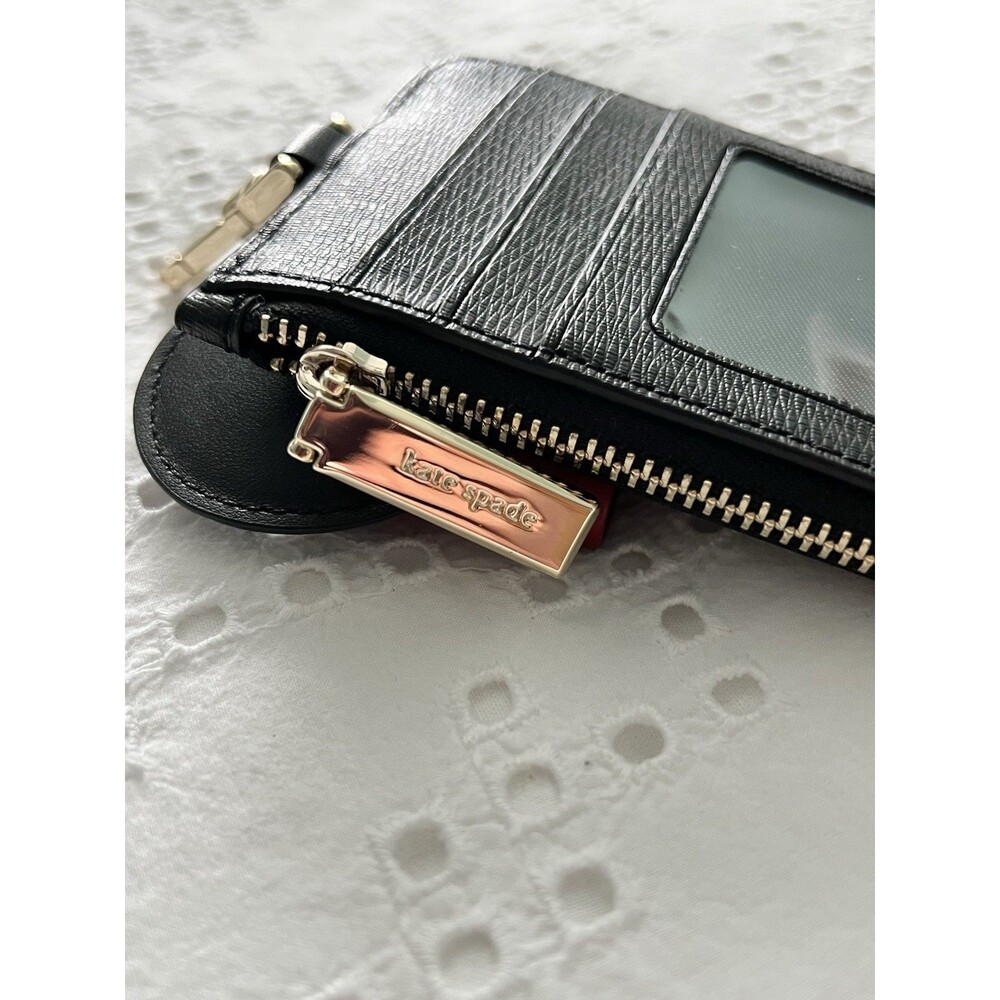 Kate Spade Mini Mouse Card/Key Holder Black And Red EUC - Picture 3 of 6